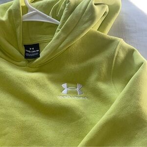 Under Armour Neon Green Hoodie